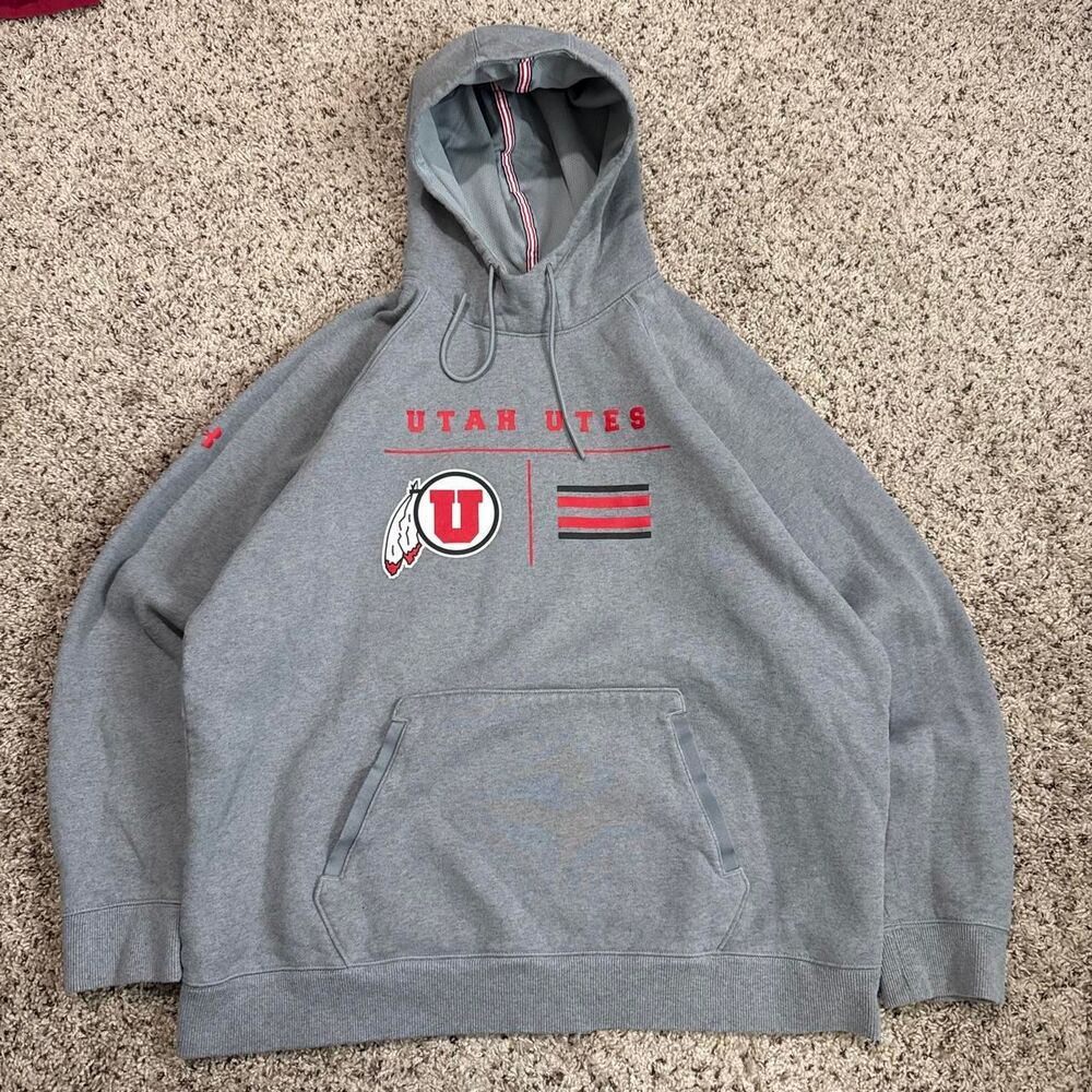 Under-armour Men's Grey Hoodie